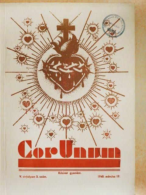 L. Gy. - Cor Unum 1940. március 19. [antikvár]