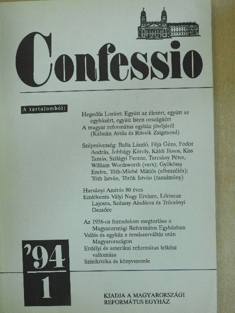 Balla László - Confessio 1994/1 [antikvár]