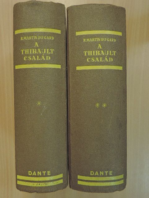 Roger Martin du Gard - A Thibault család I-II. [antikvár]