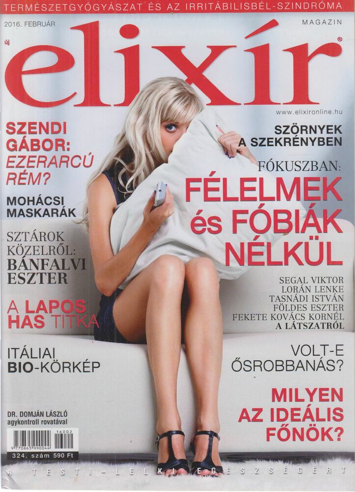 Nagy Norbert - Elixír Magazin 2016. február [antikvár]