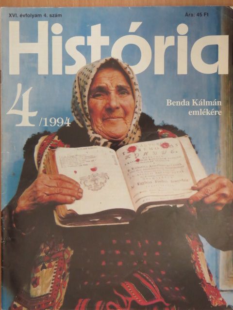 Fodor Pál - História 1994/4. [antikvár]