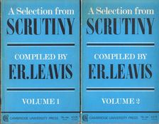 F. R. Leavis - A Selection From Scrutiny Volume 1-2 [antikvár]