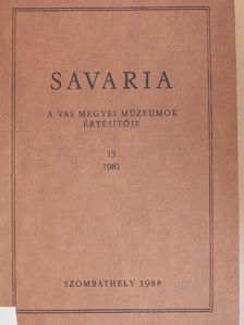 Horváth Ernő - Savaria 15. [antikvár]