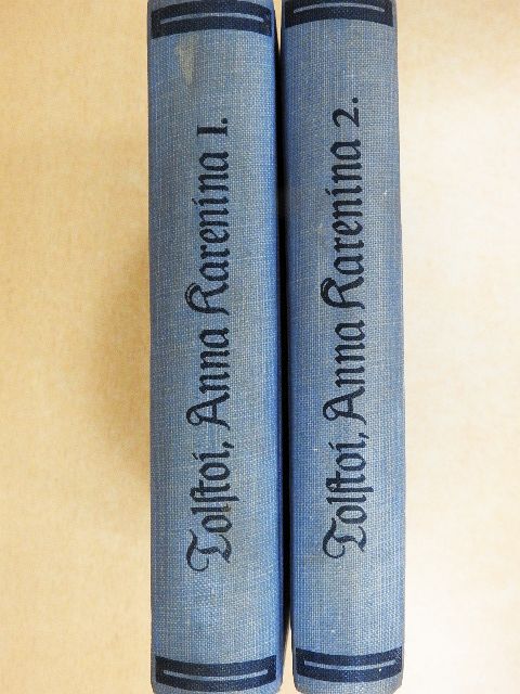 Leo N. Tolstoi - Anna Karenina 1-2. (gótbetűs) [antikvár]