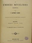 P. Szathmáry Károly - Az emberi mívelődés története I-III. [antikvár]