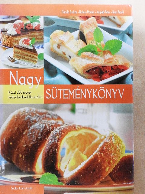 Halmos Mónika - Nagy süteménykönyv [antikvár]