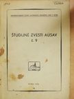 Ján Pastor - Studijné Zvesti AÚSAV 9 [antikvár]