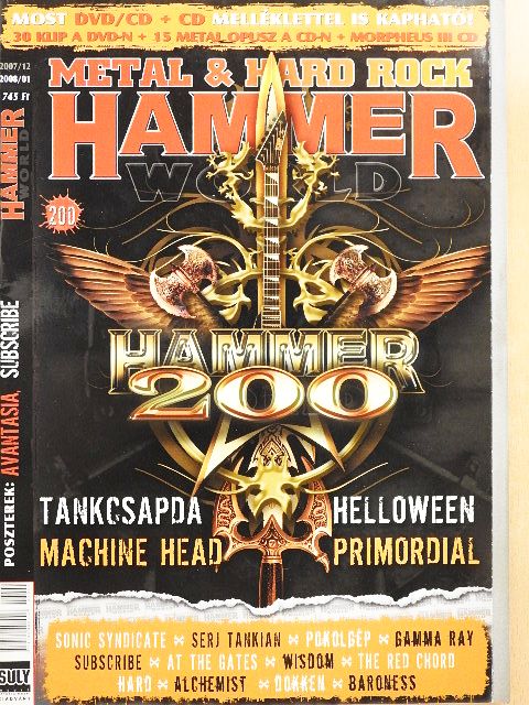 HammerWorld 2007/12-2008/01. [antikvár]