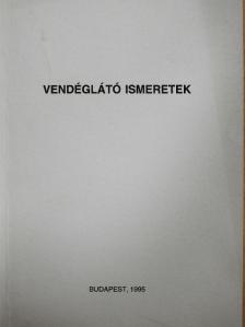 Vendéglátó ismeretek [antikvár]