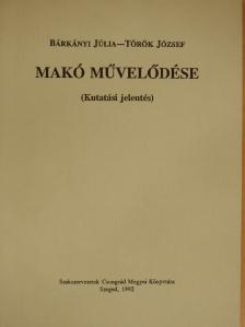 Bárkányi Júlia - Makó művelődése [antikvár]