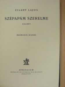 Zilahy Lajos - Szépapám szerelme [antikvár]