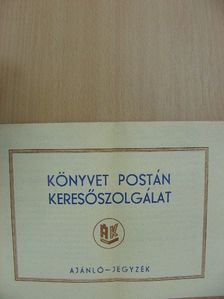 Könyvet postán keresőszolgálat [antikvár]