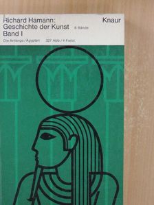 Richard Hamann - Geschichte der Kunst I. [antikvár]