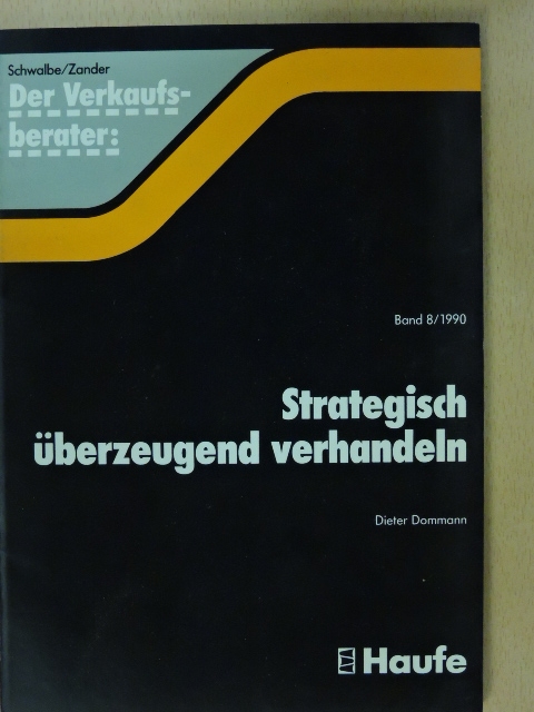 Dieter Dommann - Strategisch überzeugend verhandeln [antikvár]