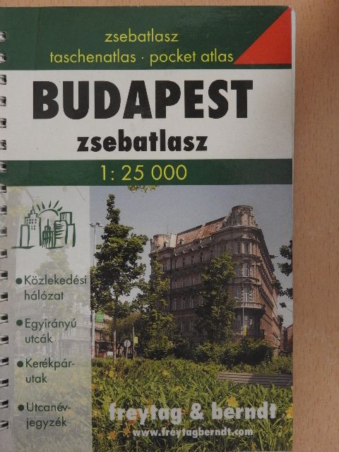Ács Ferenc - Budapest zsebatlasz  [antikvár]