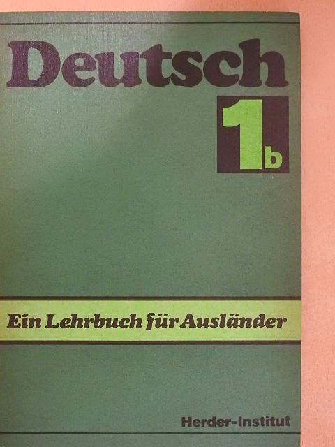 Helga Dieling - Deutsch - Ein Lehrbuch für Ausländer 1/b [antikvár]