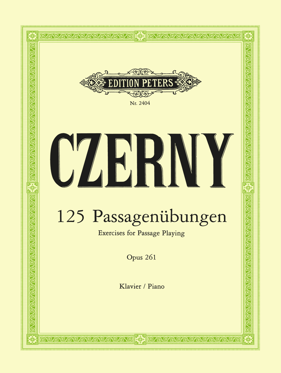 CZERNY - 125 PASSAGENÜBUNGEN OP.261 FÜR KLAVIER (MARTIENSSEN)