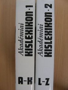 Barabás Éva - Akadémiai kislexikon 1-2. [antikvár]