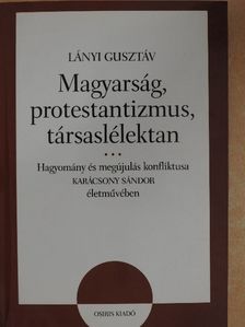 Lányi Gusztáv - Magyarság, protestantizmus, társaslélektan [antikvár]