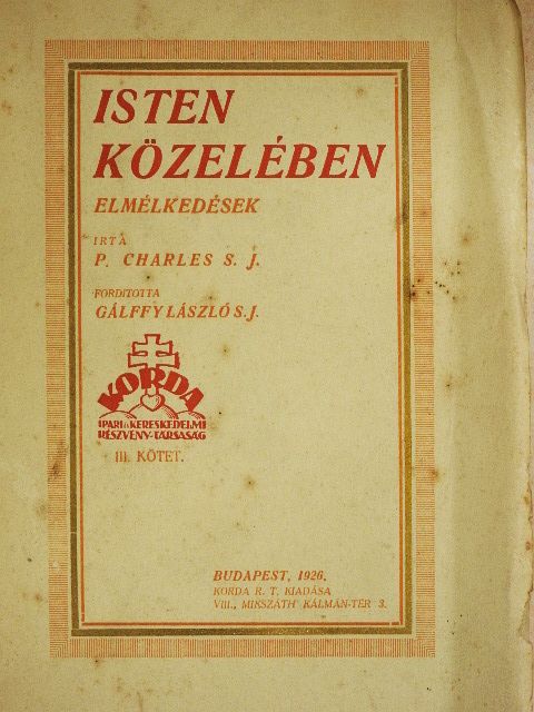 P. Charles - Isten közelében III. [antikvár]