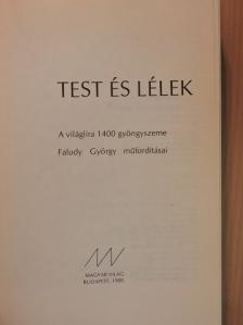 Adalbert von Chamisso - Test és lélek [antikvár]