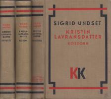 Undset, Sigrid - Kristin Lavransdatter I-III. [antikvár]