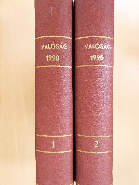 A. Gergely András - Valóság 1990. január-december I-II. [antikvár]