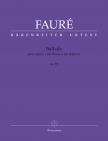 FAURÉ - BALLADE OP.19 ( f sharp-MINOR, A CAMILLE SAINT-SAENS