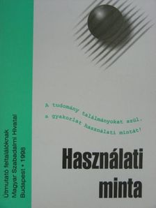 Használati minta [antikvár]