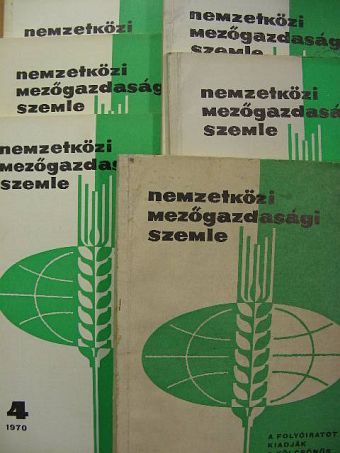 A. Bagdonasz - Nemzetközi Mezőgazdasági Szemle 1970/1-6. [antikvár]