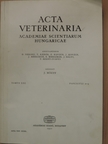 Cseh S. - Acta Veterinaria Tomus XXI, Fasciculi 2-3 [antikvár]