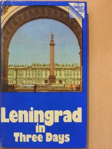 Pavel Kann - Leningrad in Three Days [antikvár]