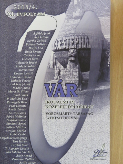 Buda Ferenc - Vár 2015/4. [antikvár]