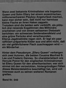 Ellery Queen - Seine letzte Frau [antikvár]