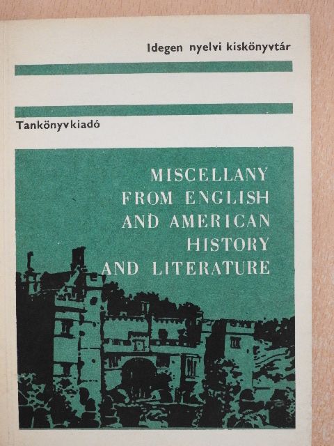 Arthur Conan Doyle - Miscellany from English and American History and Literature [antikvár]