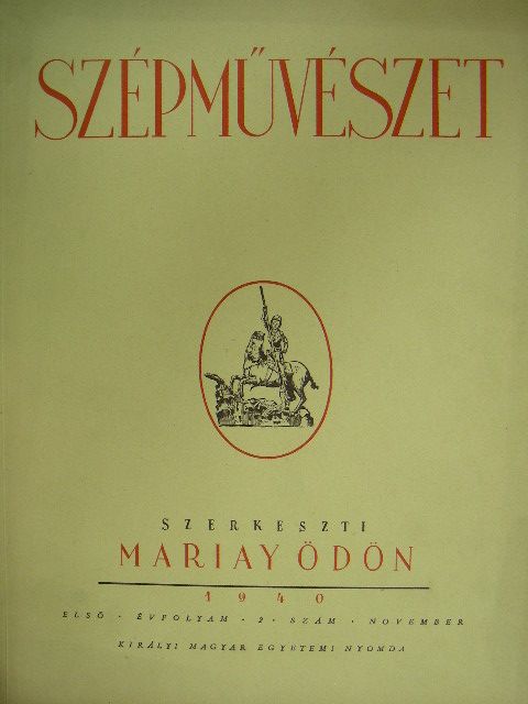 F.Takács Zoltán - Szépművészet 1940. november [antikvár]