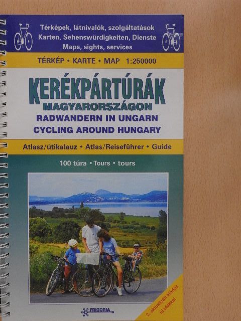 Kerékpártúrák Magyarországon [antikvár]