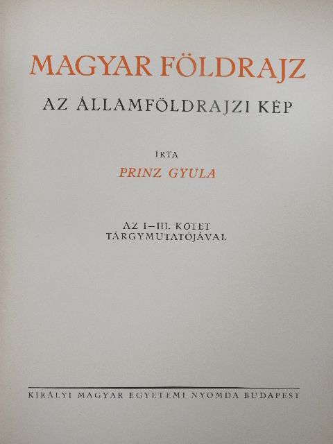Bartucz Lajos - Magyar föld, magyar faj III. [antikvár]