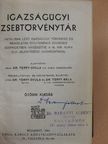 Dr. Térfy Béla - Igazságügyi zsebtörvénytár [antikvár]