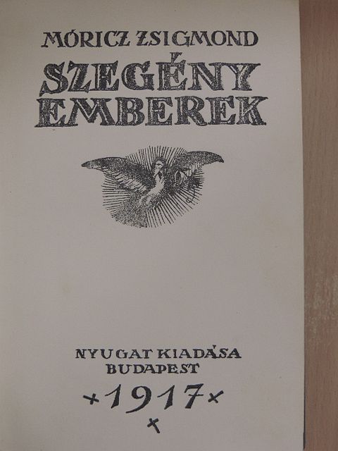 Móricz Zsigmond - Szegény emberek [antikvár]