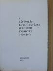 Abos Imre - A Távközlési Kutató Intézet jubileumi évkönyve 1950-1970 [antikvár]