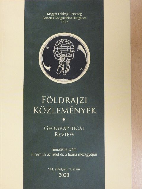 Aubert Antal - Földrajzi Közlemények 2020/1. [antikvár]