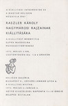 B. SUPKA MAGDOLNA - Raszler Károly nagymarosi rajzainak kiállítása [antikvár]