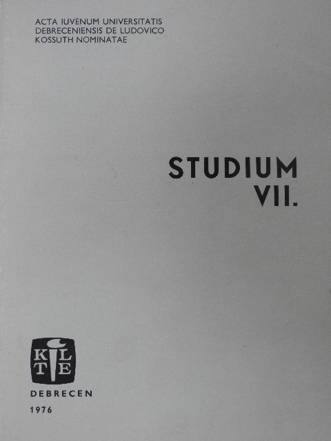 Ács Zoltán - Studium VII. [antikvár]