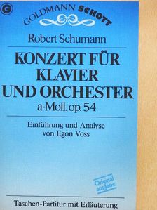 Robert Schumann - Konzert für Klavier und Orchester [antikvár]