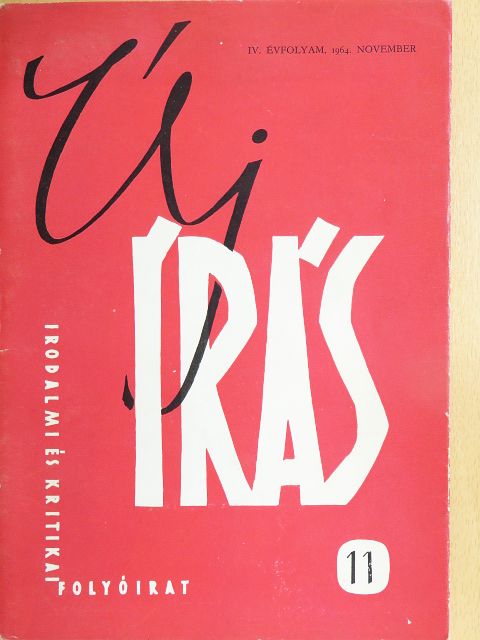 Barabás Tibor - Új Írás 1964. november [antikvár]