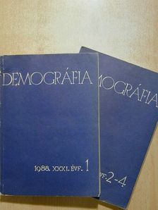 Dányi Dezső - Demográfia 1988. [antikvár]