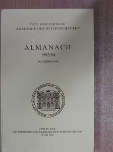 Österreichische Akademie der Wissenschaften Almanach 1993/94 [antikvár]