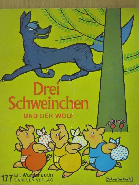 Drei Schweinchen und der Wolf [antikvár]