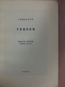 Paul Verlaine - Versek [antikvár]